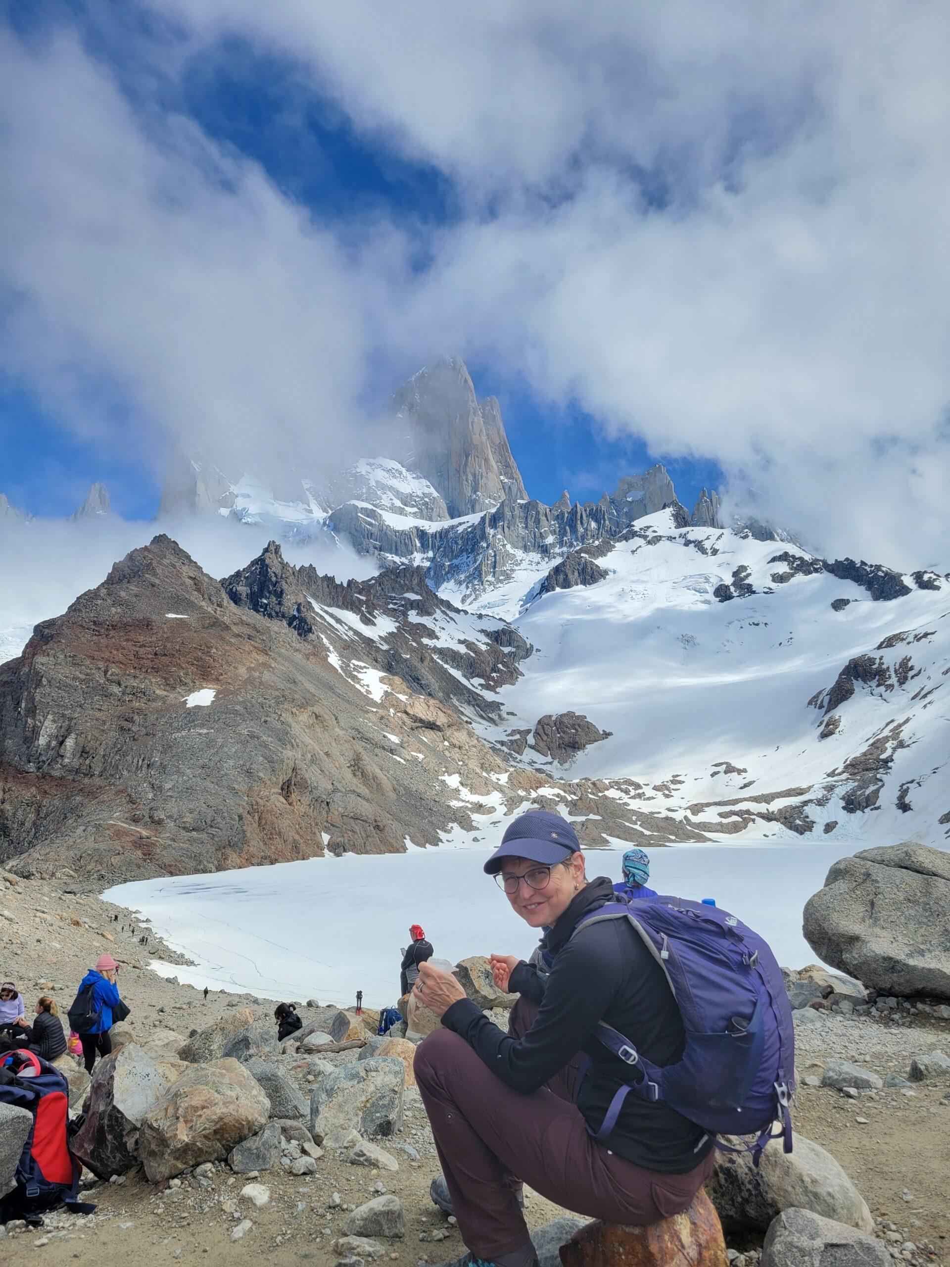 Laguna de los Tres, AR to catch a glimpse of the mighty Fitz Roy